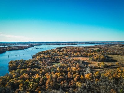 Lake Conway in the Fall.